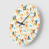 ハッピーバード ラージ壁時計 (傾斜)