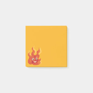 ハッピーバーニング火炎キャラクター ポストイット