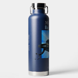 ハッピーバー（ユダヤ教の）バル・ミツバー20XXテフィリンマゼルトフ！ ウォーターボトル