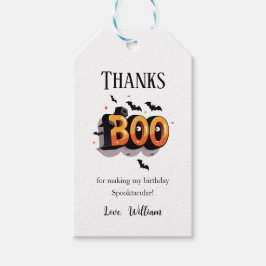 ハッピーバ誕生日 BOO! ギフトタグ