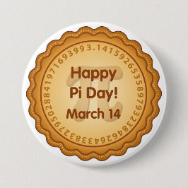 ハッピーパイの日、3月14日 缶バッジ