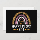 ハッピーパイデイ3.14レインボー ポストカード (正面/裏面)