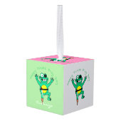 ハッピーパイレーツカエルDay Thunder_Cove キューブオーナメント (裏面アングル)