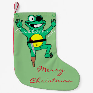 ハッピーパイレートフロッグデイサンダー_コーブ スモールクリスマスストッキング