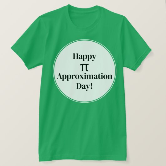 ハッピーパイ近似デー7月22日マスおたく Tシャツ (デザイン正面)