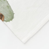 ハッピーパウィデイズドッグデザイン – アフェンピンシェ フリースブランケット (角)