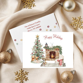 ハッピーパウィデイズドッグデザイン – Cavapoo シーズンカード