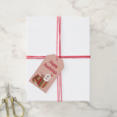 ハッピーパウィデイズマルティポクリスマスプレゼント ギフトタグ (より糸付き)