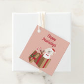 ハッピーパウィデイズマルティポクリスマスプレゼント フェイバータグ (インサイチュ)