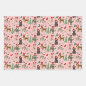 ハッピーパウィデイズラッピング紙 ラッピングペーパーシート (正面2)