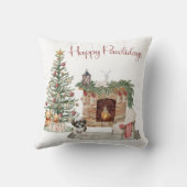 ハッピーパウィーデイズドッグデザイン – シーズー(犬)Tzu クッション (裏面)