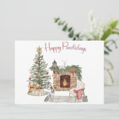 ハッピーパウィーデイズドッグデザイン – ジャック・ラッセル シーズンカード (スタンド正面)