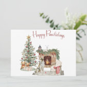 ハッピーパウィーデイズドッグデザイン – ボルゾイ シーズンカード (スタンド正面)