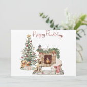 ハッピーパウィーデイズドッグデザイン – ラブラドールリトリバー シーズンカード (スタンド正面)