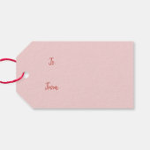 ハッピーパウリデイズラブラドールレトリエバードッグ ギフトタグ (裏面横)