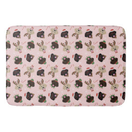 ハッピーパウリデイズラブラドールレトリエバードッグ バスマット