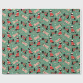 ハッピーパウリデイズラブラドールレトリエバードッグ ラッピングペーパー (フラット)