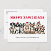 ハッピーパウリデイズ獣医 シーズンポストカード (正面/裏面)
