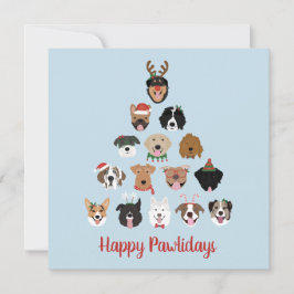 ハッピーパウリデイズ 犬のクリスマスツリー