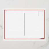 ハッピーパウリデイズ 箔シーズンポストカード (裏面)