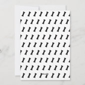 ハッピーパウリデイペット犬写真クリスマス シーズンカード (裏面)