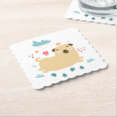 ハッピーパギーのコースター ペーパーコースター (アングル)