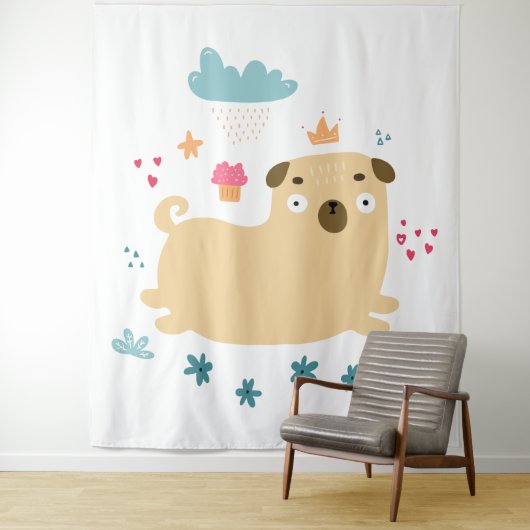 ハッピーパギーのタペストリー タペストリー (インサイチュ)