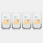 ハッピーパギーの眼鏡 ガラス缶 (裏面)