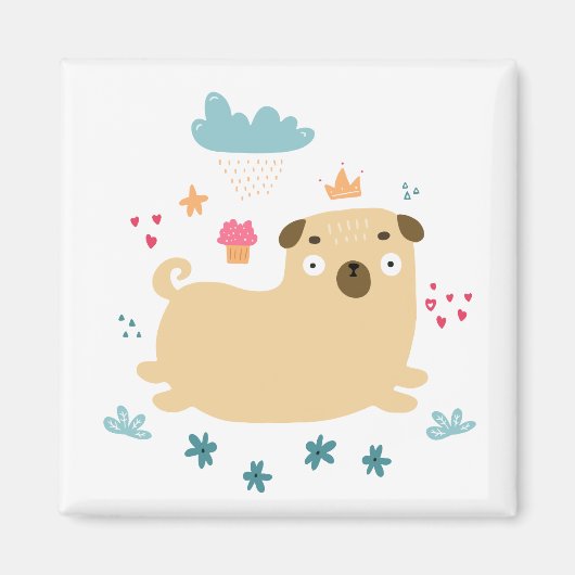 ハッピーパギーの磁石 マグネット (正面)