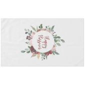 ハッピーパスソーバーフローラペサッチ テーブルクロス (正面(横))