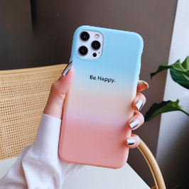 ハッピーパステルグラデーションiPhoneケース iPhone 15 Proケース