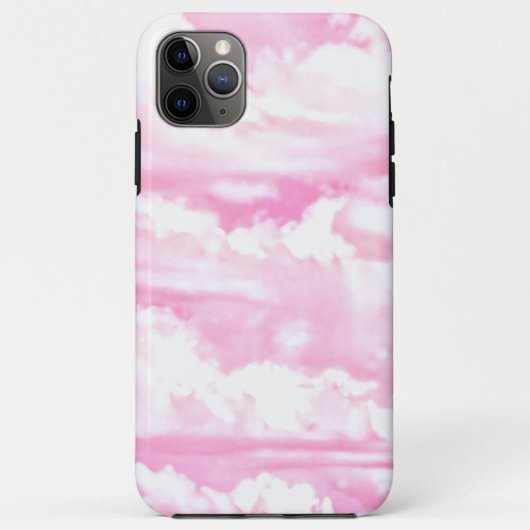 ハッピーパステルピンククラウド Case-Mate iPhoneケース (裏面)