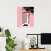 ハッピーパスーバー出エジプトの漫画 ポスター (ホームオフィス)