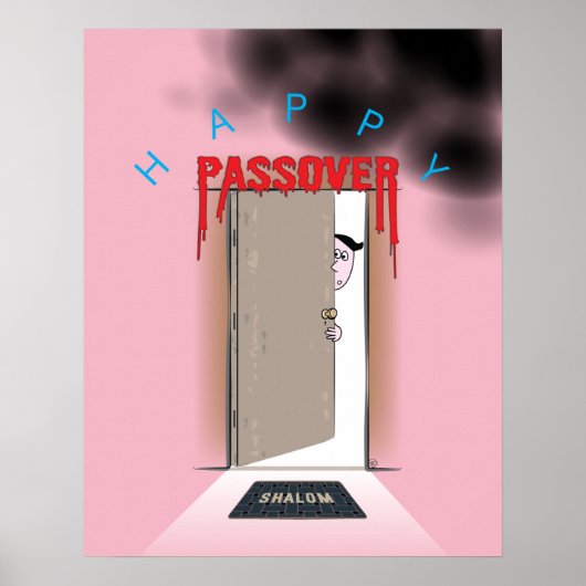 ハッピーパスーバー出エジプトの漫画 ポスター (正面)