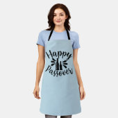 ハッピーパスーバー エプロン (着用した状態)