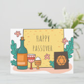 ハッピーパスーバー|ビューティフルセダーペサック招待状 招待状 (スタンド正面)