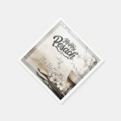 ハッピーパスーバー | ユダヤ教の伝統的ヴィンテージ スタンダードカクテルナプキン (角)