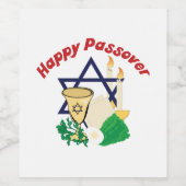 ハッピーパスーバー ワインラベル (シングルラベル)