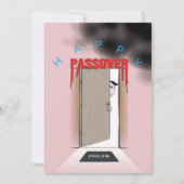 ハッピーパスーバーExodus漫画グリーティング カード (正面)