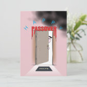 ハッピーパスーバーExodus漫画グリーティング カード (スタンド正面)