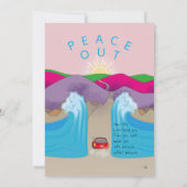 ハッピーパスーバーExodus漫画グリーティング カード (裏面)