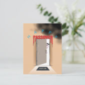 ハッピーパスーバーExodus漫画グリーティング ポストカード (スタンド正面)