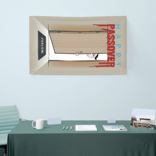 ハッピーパスーバーExodus漫画グリーティング 横断幕 (トレードショー)