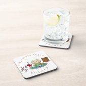 ハッピーパソバーセダープレートコシェペサック コースター (右側)