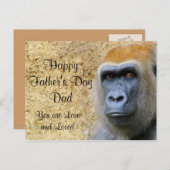ハッピーパパの日_はがき ポストカード (正面/裏面)