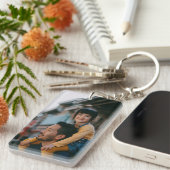 ハッピーパパ&ドーガーキーチェーン キーホルダー (正面右)