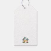 ハッピーパピー転がズ・トゥ・メイ – かわいいドッグアート ギフトタグ (裏面)