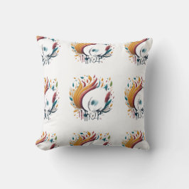 ハッピーパリー炎 クッション