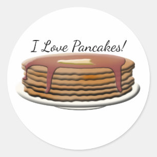 ハッピーパンケーキの日 ラウンドシール