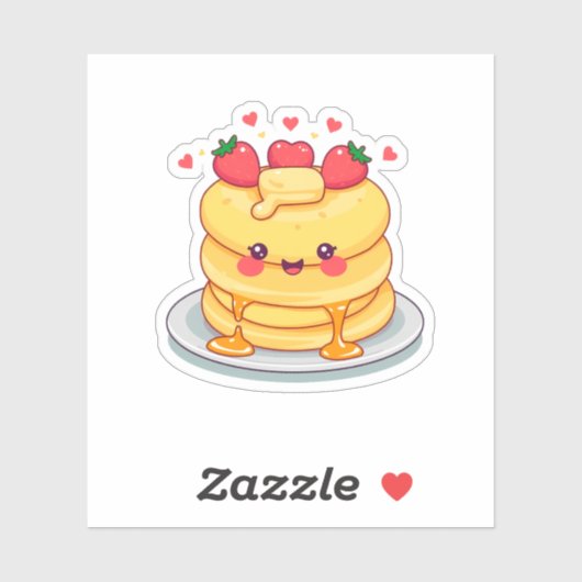 ハッピーパンケーキ シール (シート)